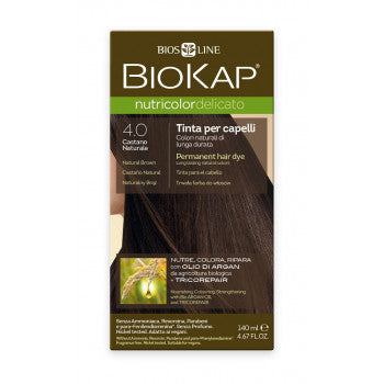 BIOKAP Nutricolor Delicato 4.0 Natural Brown hair color 140 ml