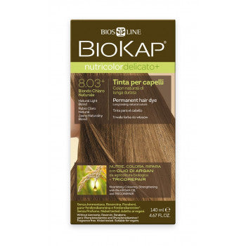 BIOKAP Nutricolor Delicato Plus 8.03 Blond light natural hair color 140 ml
