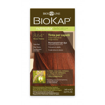 BIOKAP Nutricolor Delicato Plus 8.64 Titian red hair color 140 ml