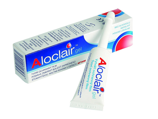 Aloclair Gel Mouth Wounds Ulcers Cavity treatment 8 ml