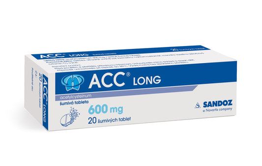 Sandoz ACC LONG 600 mg 20 dissolving tablets
