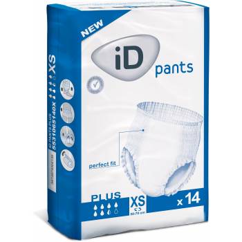 iD Pants X-Small Plus diaper pants 14 pcs