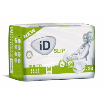 iD Slip Medium Super diaper panties with adhesive 28 pcs