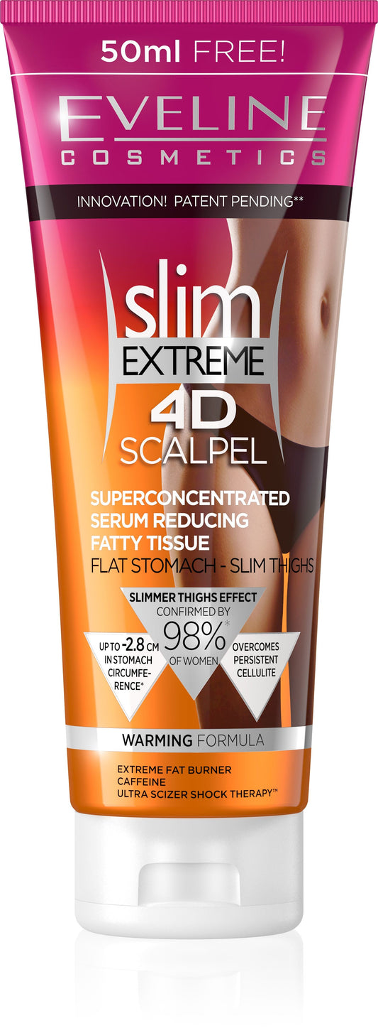 Eveline Slim EXTREME 4D Scalpel Super Concentrated Fat Reducing Serum 250 ml