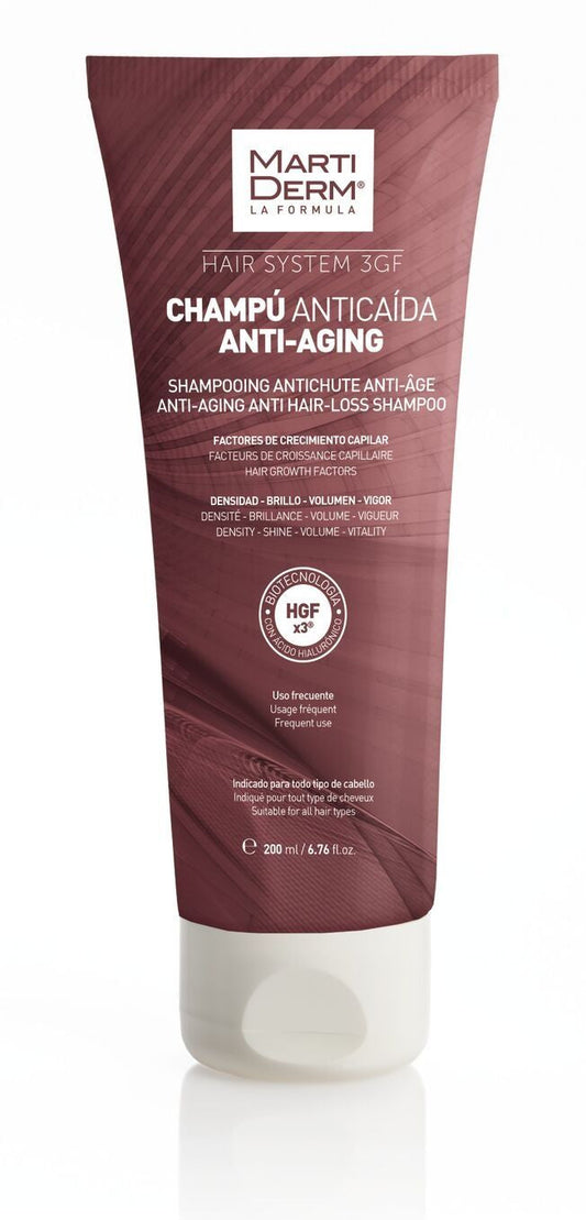 MARTIDERM Anti Aging Anti-Hair Loss Dandruff Oily Hair Shampoo 200 ml