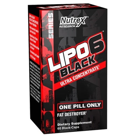 NUTREX LIPO 6 BLACK ULTRA CONCENTRATE 60 CAPSULES